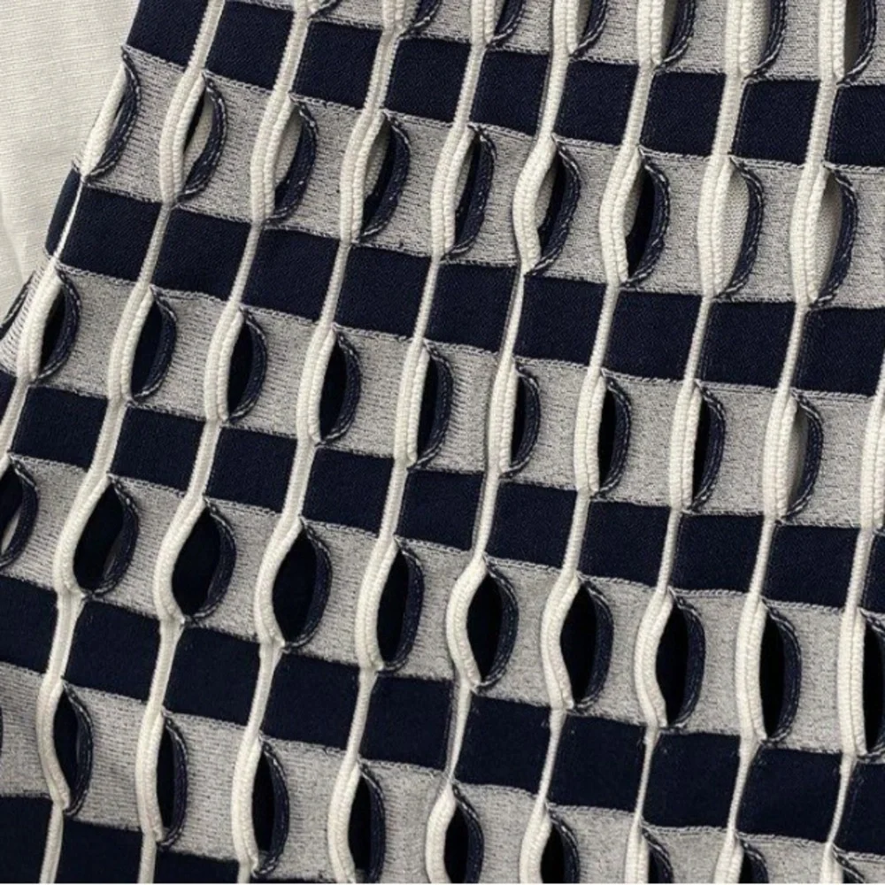 SIMKHAI Larken Midi Skirt in Midnight Multi - Picture 6 of 12